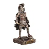 Alexander the Great — King of Macedon — Bronze-Finish Statue – 9.3 cm – view 2