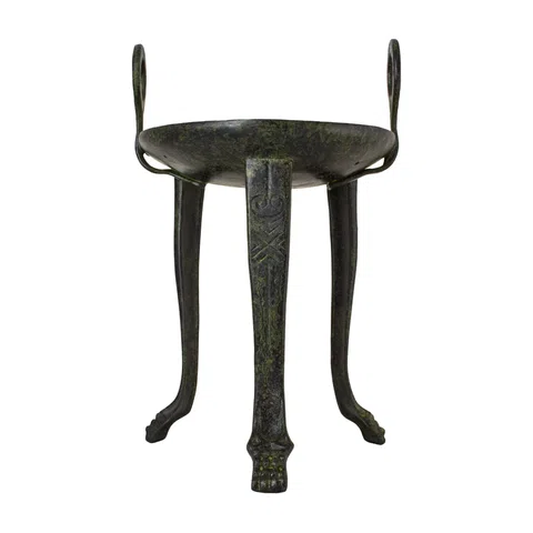 Sacrificial Tripod with Round Handles – 28 cm – Dark Green