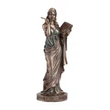 Calliope — Muse of Epic Poetry — Bronze Finish Statue, 23 cm