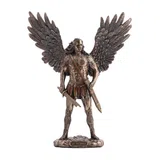 Archangel Michael — Bronze Finish Statue, 27.5 cm