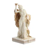 Hebe — Goddess of Youth — White Statue, 9 cm – view 3