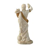 Dionysus — God of Wine — White Statue – 16 cm – view 4