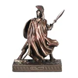 Leonidas with Spear and Shield — Bronze-Finish Statue, 7.7 cm – view 4