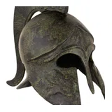 Corinthian Helmet with Pegasus and Short Crest – 19 cm – Dark Green