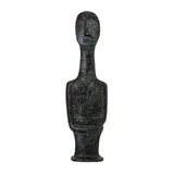 Slender Cycladic Bust – Bronze Sculpture – 14 cm