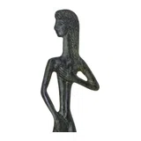 Aphrodite, Goddess of Love – Sculpture – 24 cm – Dark Green