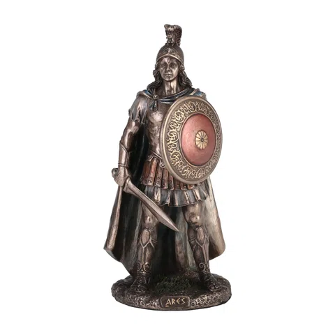 Ares, God of War – Bronze-Finish Resin Statue – 16 cm – view 1
