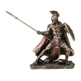 Hector — Trojan Warrior — Bronze Finish Statue, 9.5 cm