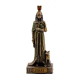 Maat, Egyptian Goddess – Bronze-Finish Resin Statue – 8.5 cm