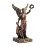 Nike — The Winged Goddess — Bronze-Finish Statue, 10 cm – view 3