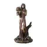 Persephone, Greek Mythology – Bronze-Finish Resin Statue – 15.5 cm – view 2