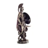 Leonidas, King of Sparta – Bronze-Finish Resin Statue – 27 cm – view 3