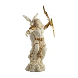 Zeus – God of the Sky – White Statue – 19 cm – view 4