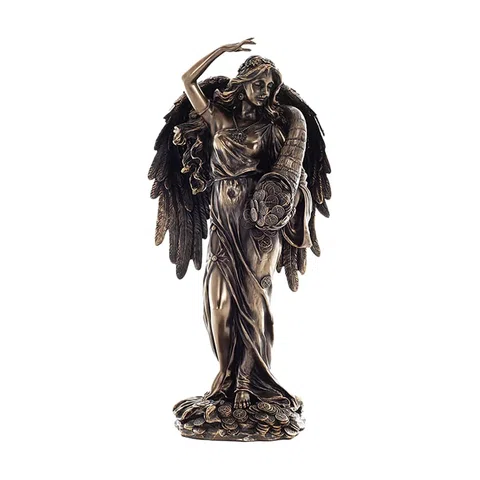 Fortuna — Roman Goddess of Fortune — Bronze-Finish Statue – 29.5 cm – view 1