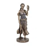 Thalia — Muse of Comedy — Bronze-Finish Statue, 23 cm