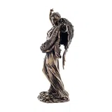 Fortuna — Roman Goddess of Fortune — Bronze-Finish Statue – 29.5 cm – view 2