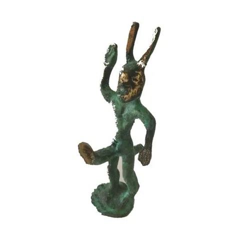 Satyr Statue B by Bronze Pavlakis