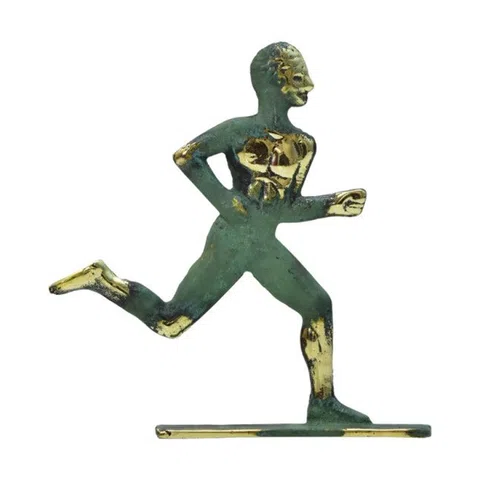 Runner Statue by Bronze Pavlakis