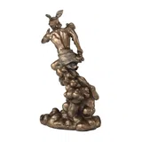 Hermes — Messenger of the Gods — Bronze Finish Statue, 15.5 cm – view 4