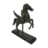 Pegasus, the Winged Horse – Solid Sculpture – 14 cm – Dark Green