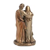 The Holy Family – Bronze-Finish Statue – 8.5 cm – view 4