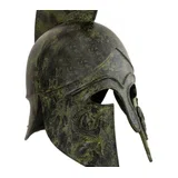 Life-Size Corinthian Helmet with Short Crest – 37 cm – Dark Green