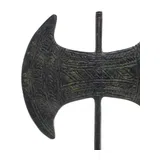 Minoan Double Axe – Decorative Sculpture – 24 cm – Dark Green