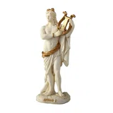 Apollo Playing the Lyre — White Statue, 16 cm – view 2