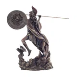 Athena Bronze-Finish Statue – 28 cm – view 2
