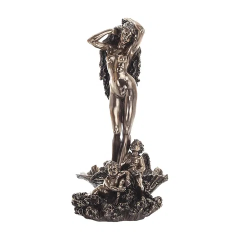 Aphrodite Rising – Bronze-Finish Statue – 72 cm – view 1