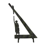 Pythagoras of Samos – Bronze Sculpture – 24 cm – Dark Green