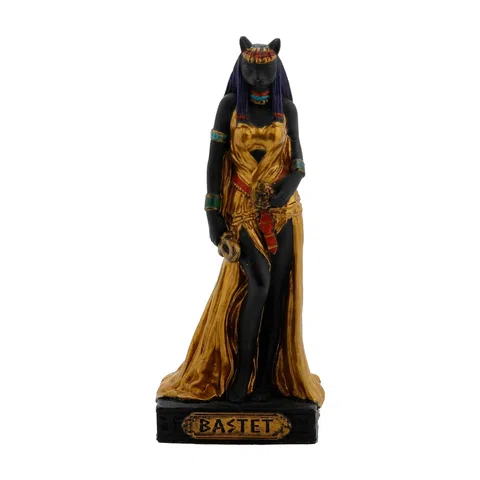 Bastet — Egyptian Goddess — Resin Statue – 8.5 cm – view 1