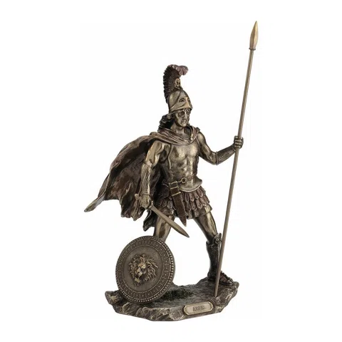 Ares — God of War — Bronze-Finish Statue – 33 cm – view 1