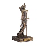 Themis — Goddess of Justice — Bronze-Finish Statue, 10 cm – view 2