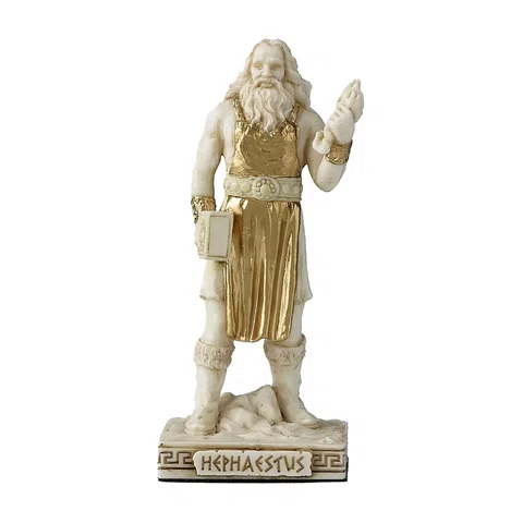 Hephaestus with Hammer — Resin Statue, 30 cm – view 1