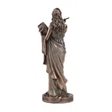 Calliope — Muse of Epic Poetry — Bronze Finish Statue, 23 cm – view 4