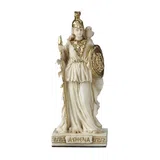 Athena with Spear, Shield and Owl — Resin Statue, 8.8 cm