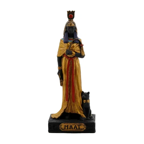 Maat – Egyptian Goddess – Resin Statue – 8.5 cm – view 1