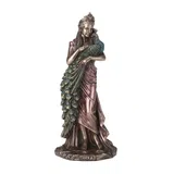 Hera — Goddess of Marriage — Bronze Finish Statue, 15.5 cm