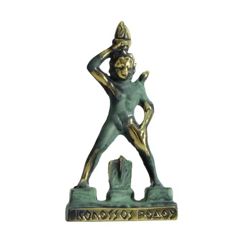 Colossus of Rhodes Statue by Bronze Pavlakis