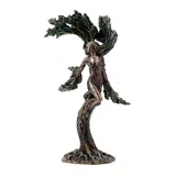 Daphne, Nymph of Greek Mythology – Bronze-Finish Resin Bust – 24.5 cm