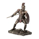 Achilles — Greek Warrior — Bronze-Finish Statue, 9.5 cm – view 4