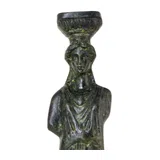 Caryatid of the Erechtheion – Bronze Sculpture – 16 cm – Dark Green