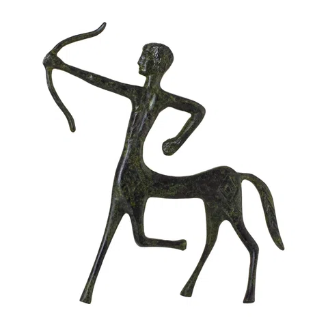 Centaur – Bronze Sculpture – 18 cm – Dark Green