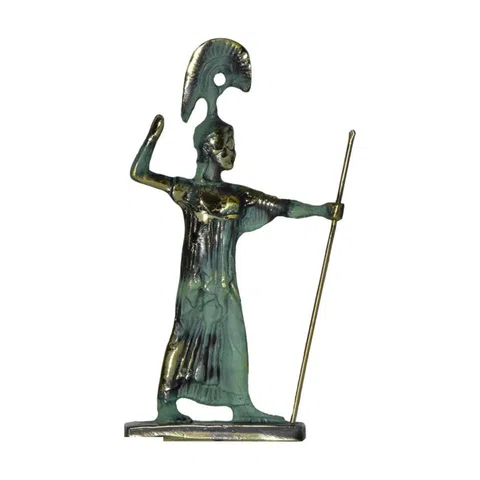 Athena Promachos Statue by Bronze Pavlakis