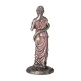 Hygieia, Goddess of Hygiene – Bronze-Finish Resin Statue – 15.5 cm – view 3