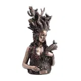 Gaia – Mother Earth – Bronze-Finish Statue – 26 cm – view 2