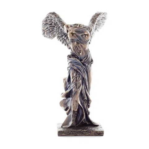 Winged Victory of Samothrace – Bronze-Finish Statue – 27.5 cm – view 1