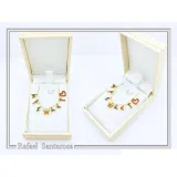 Personalized Names and Words Necklace: 18k Gold Filled Sterling Silver Enamel Colored Charm