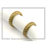 Orthodox Religious "Jesus Have Mercy" Prayer Ring: Byzantine Solid Gold Wedding Band